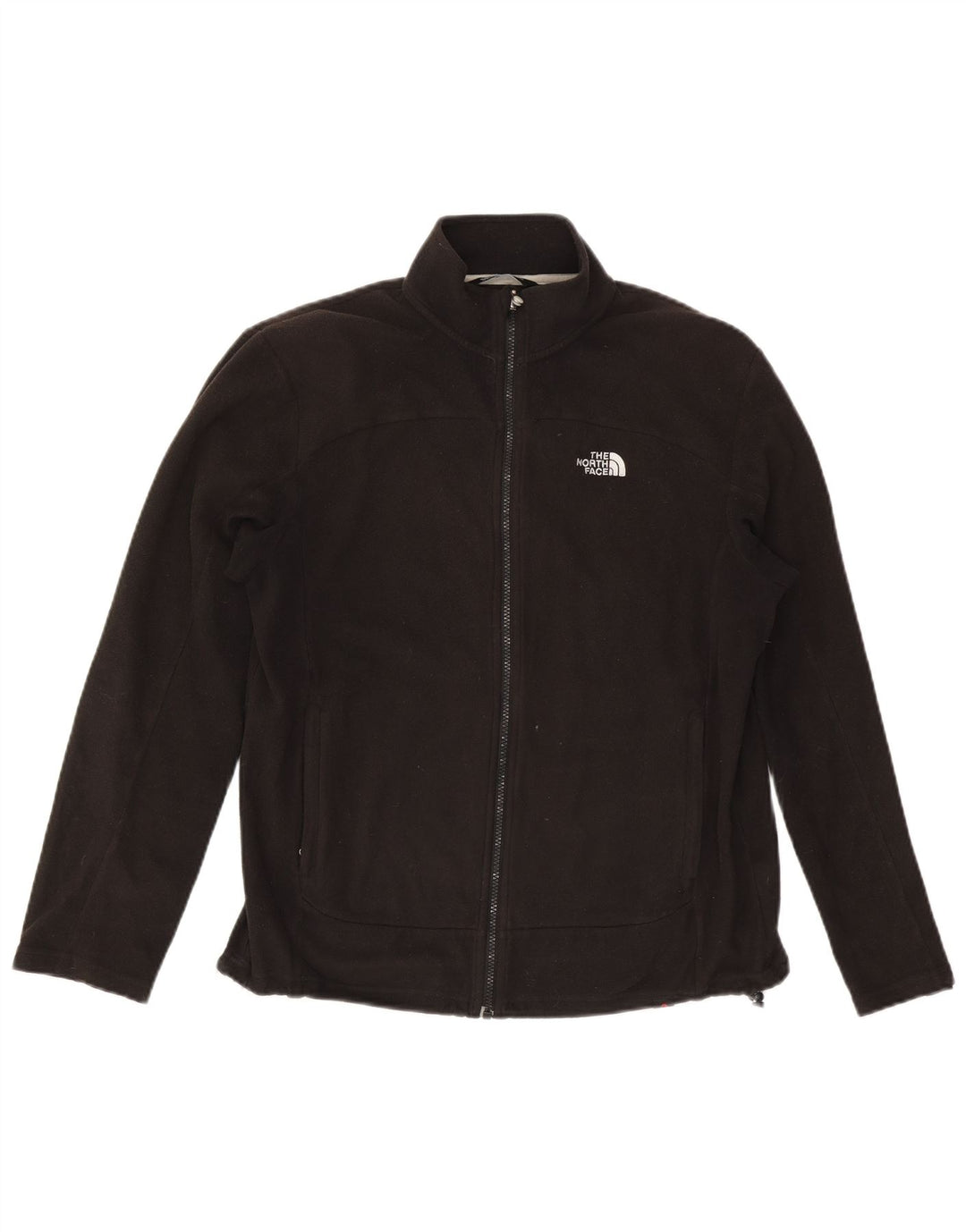 The North Face Mens Fleece Jacket UK 38 Medium Black Polyester
