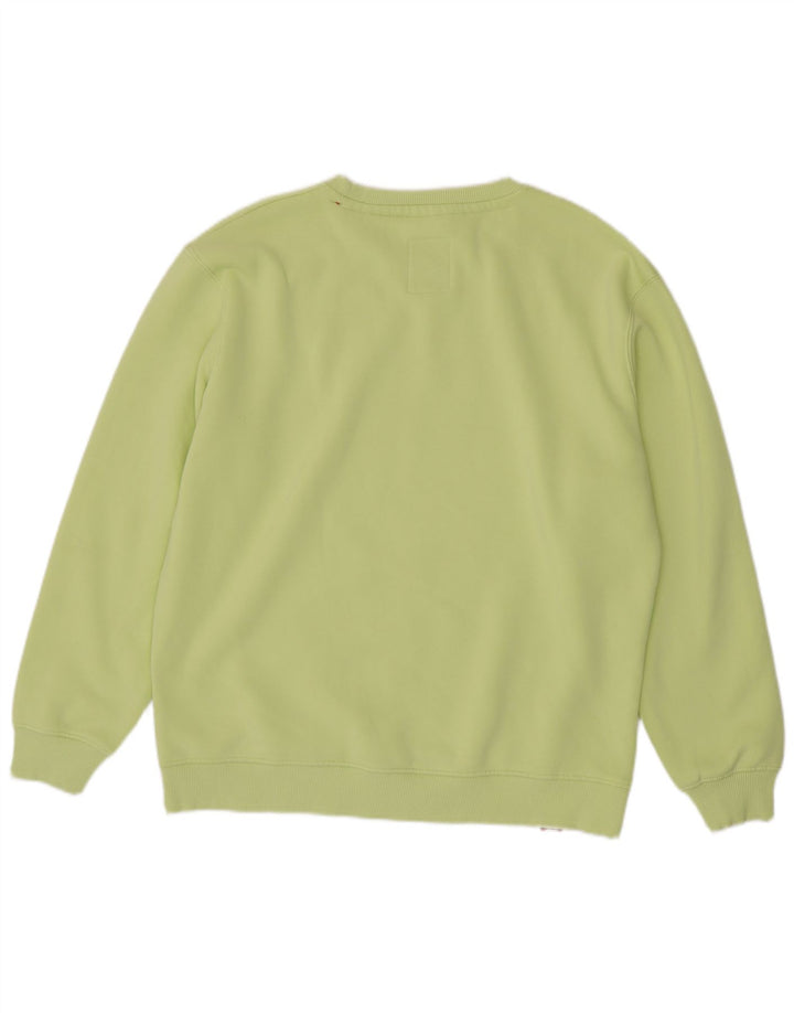 Alpha Industries Mens Graphic Sweatshirt Jumper XL Green