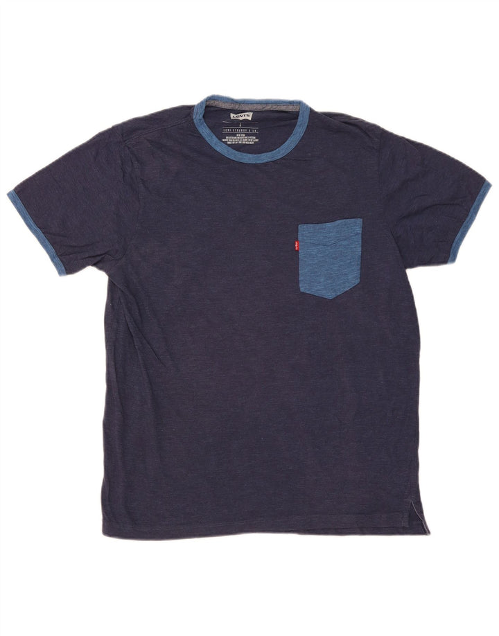T-shirt da uomo Levi's Top Large blu navy