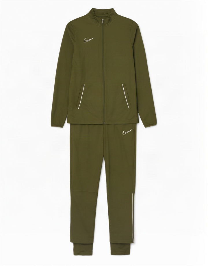 Tuta intera Nike da uomo Dri Fit Large in poliestere kaki