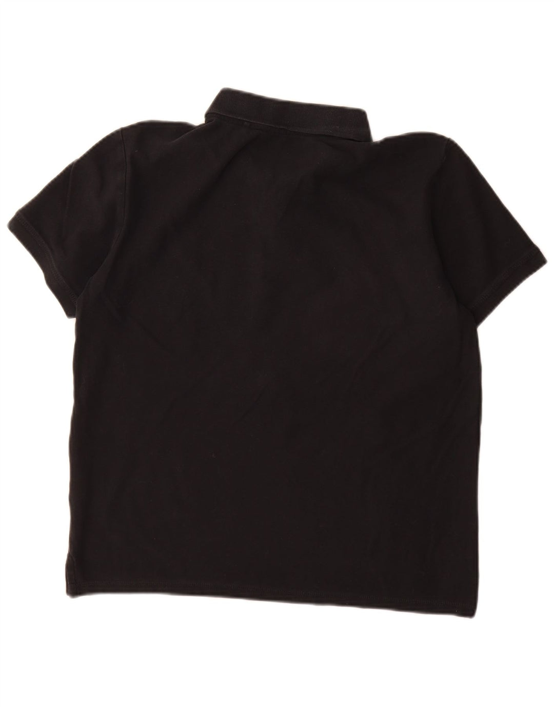 Polo da uomo Mustang in cotone nero medio