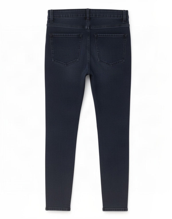 Marks & Spencer Damen The Ivy Skinny Jeans UK 12 Medium W30 L28 Marineblau