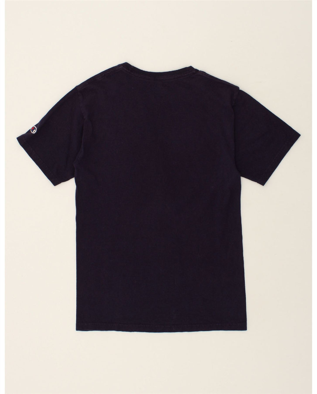 CHAMPION Mens Graphic T-Shirt Top Small Black Cotton Vintage Champion and Second-Hand Champion from Messina Hembry 
