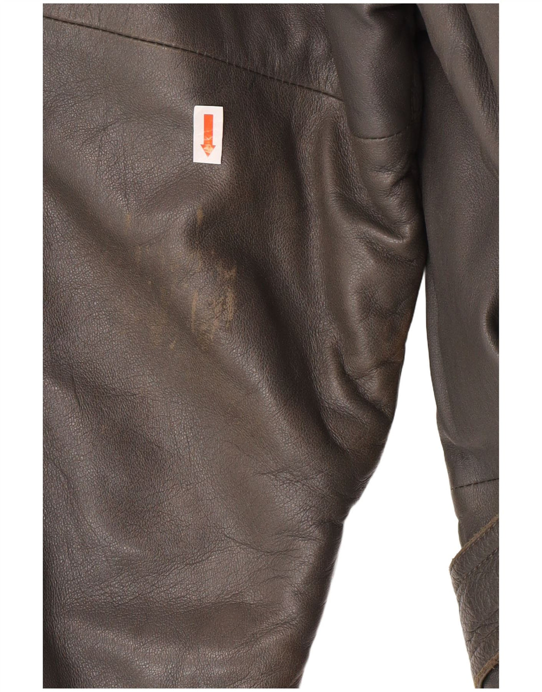 DRESSCO Herren Ledermantel IT 54 2XL Graues Leder