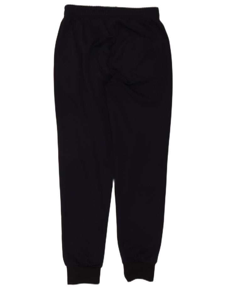 Umbro Mens Graphic Tracksuit Trousers Joggers Small  Navy Blue Polyester