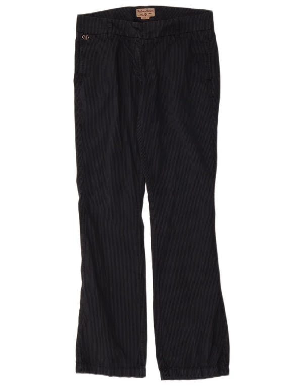 Marlboro Classics Womens Casual Trousers EU 40 Medium W32 L33 Navy Blue