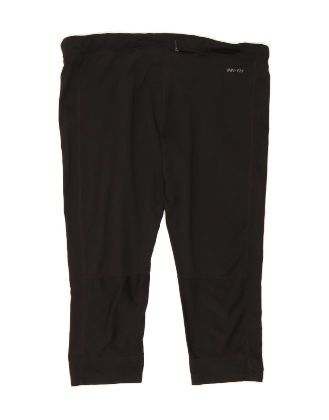 NIKE Womens Dri Fit Capri Tracksuit Trousers UK 16 Large Black Polyester Vintage Nike and Second-Hand Nike from Messina Hembry 