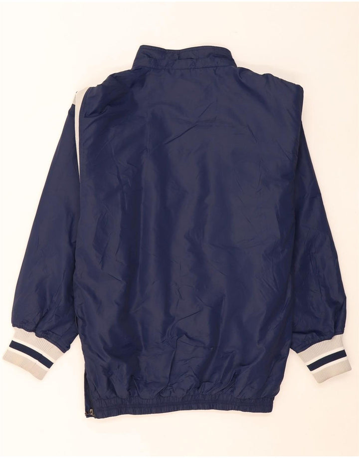 RUSSELL ATHLETIC Veste Anorak Homme UK 36 Petit Bleu Marine Colorblock