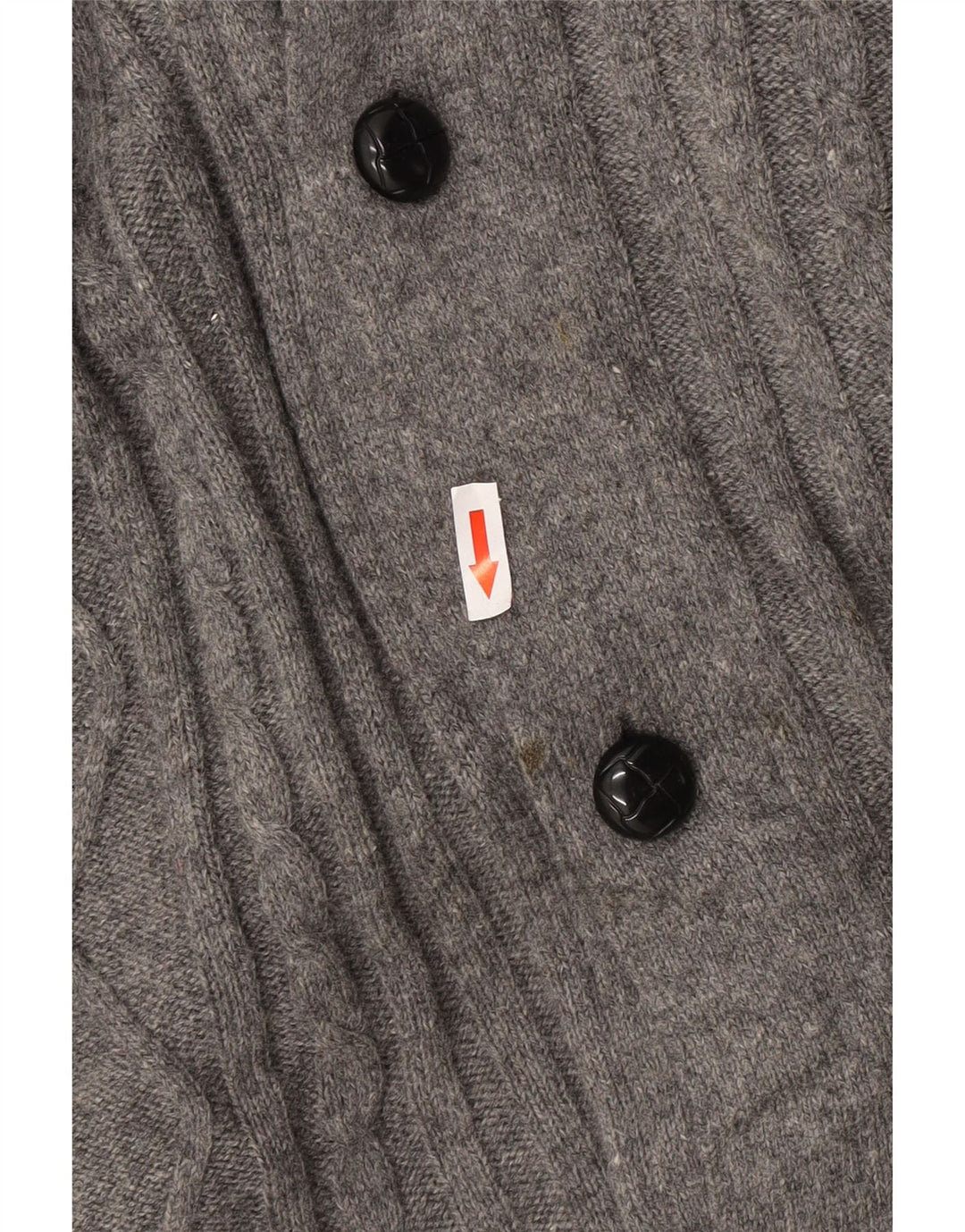 Marks & Spencer Mens Blue Harbour Cardigan Sweater 2XL Grey Flecked