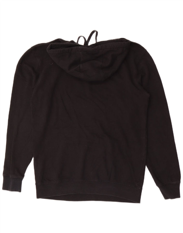 Vans Mens Graphic Hoodie Jumper Medium Black Cotton