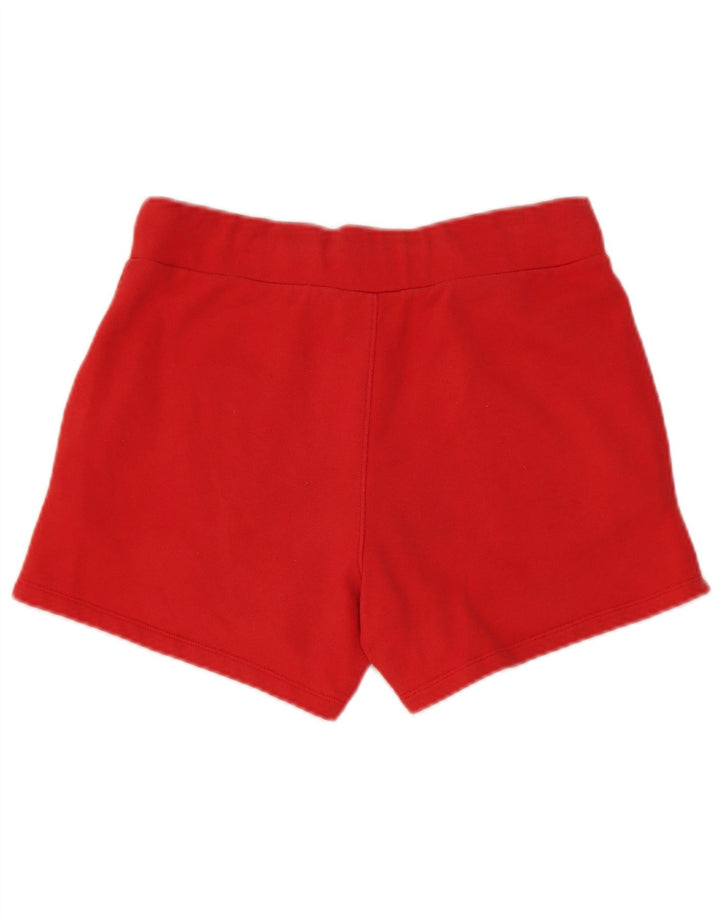 Champion Womens Sports Shorts UK 10 Small Red
