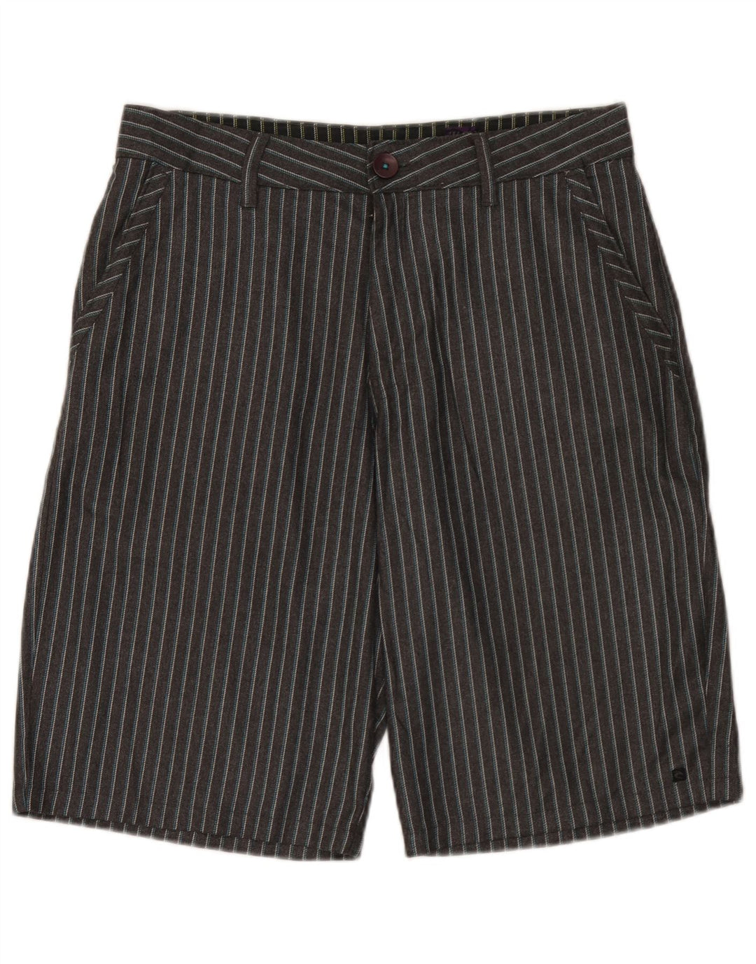 Rip Curl Herre Chino Shorts W32 Medium Grå Stribet Polyester
