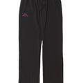 KAPPA Womens Tracksuit Trousers UK 14 Medium Black Polyester