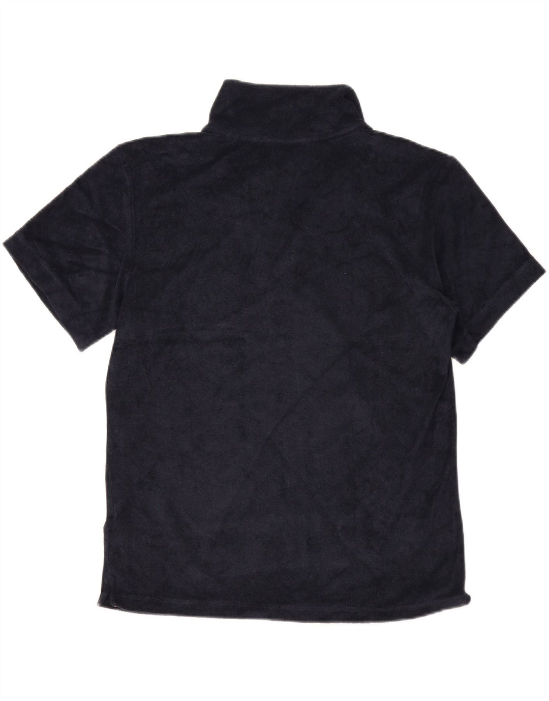 TOMMY HILFIGER Mens Polo Shirt Medium Navy Blue Cotton