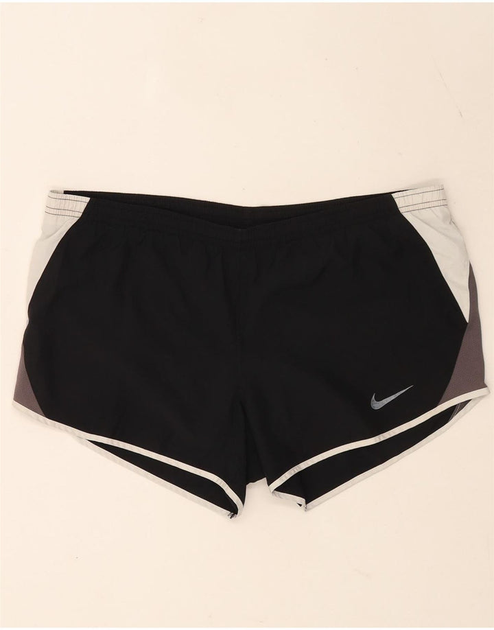 Nike Mens Dri Fit sport rövidnadrág, közepes fekete színû, poliészter