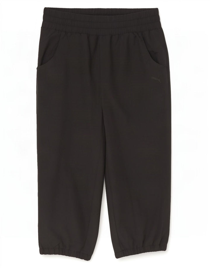 Puma Womens Capri Tracksuit Trousers UK 10 Small Black