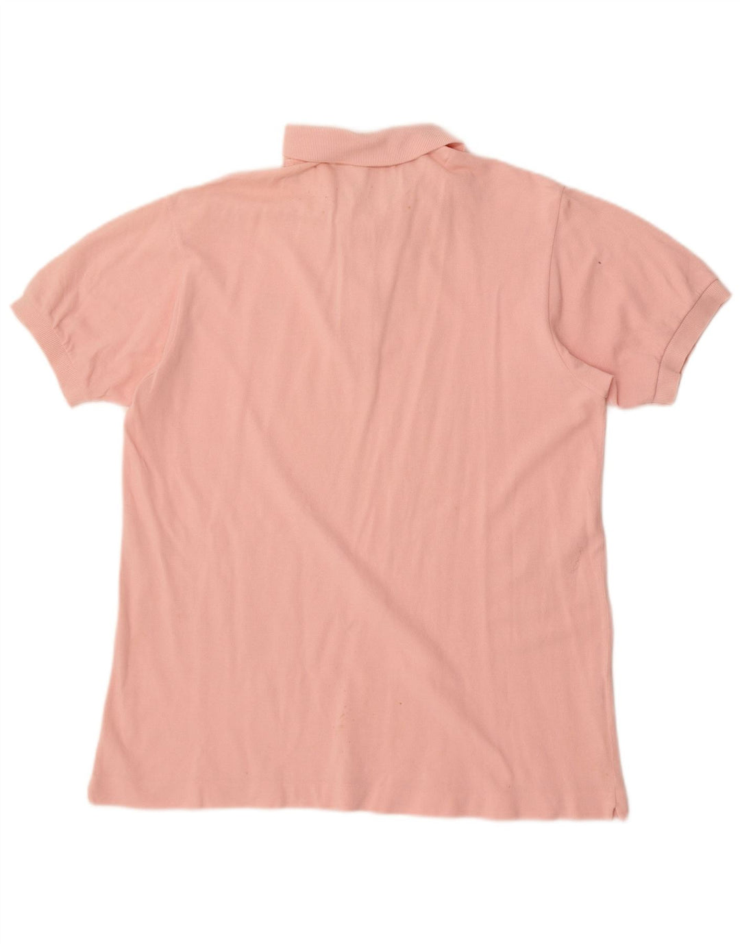 Lacoste Mens Polo Shirt Size 5 Large Pink Cotton