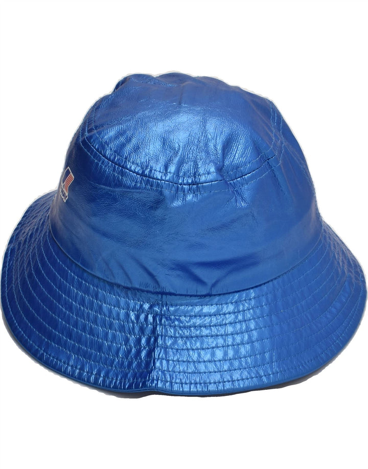 K-WAY Girls Bucket Hat 2-3 Years Blue Polyester Vintage K-Way and Second-Hand K-Way from Messina Hembry 