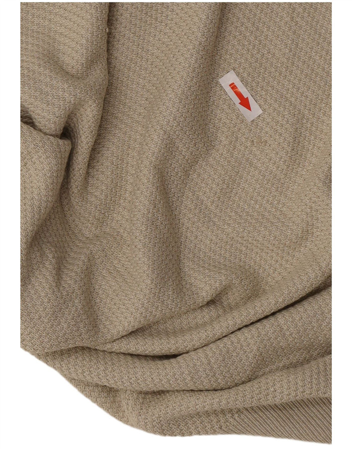 Marks & Spencer Herren-Pullover mit V-Ausschnitt, mittelbeigefarbenes Acryl