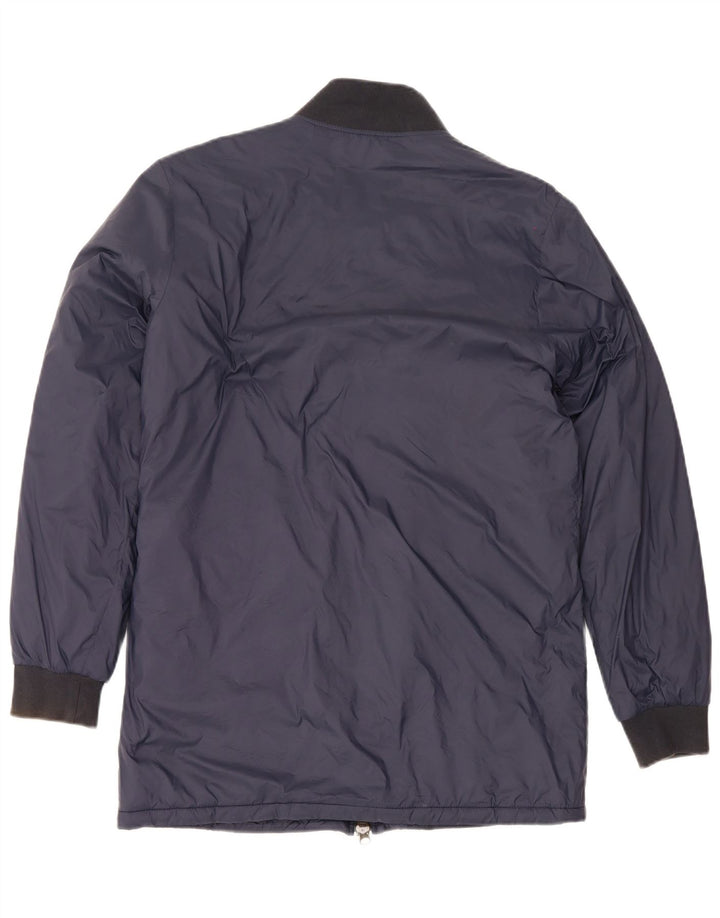 Barbour Herren Wattierte Jacke UK 36 Small Marineblau Colourblock Polyamid