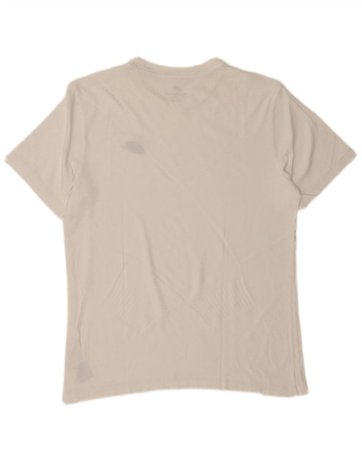 Nike Mens T-Shirt Top Medium White Cotton