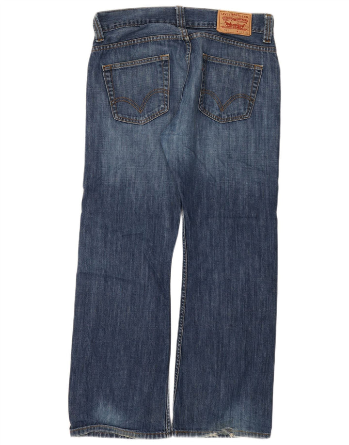 Levi's Herren 512 Bootcut Jeans W32 L30 Blaue Baumwolle