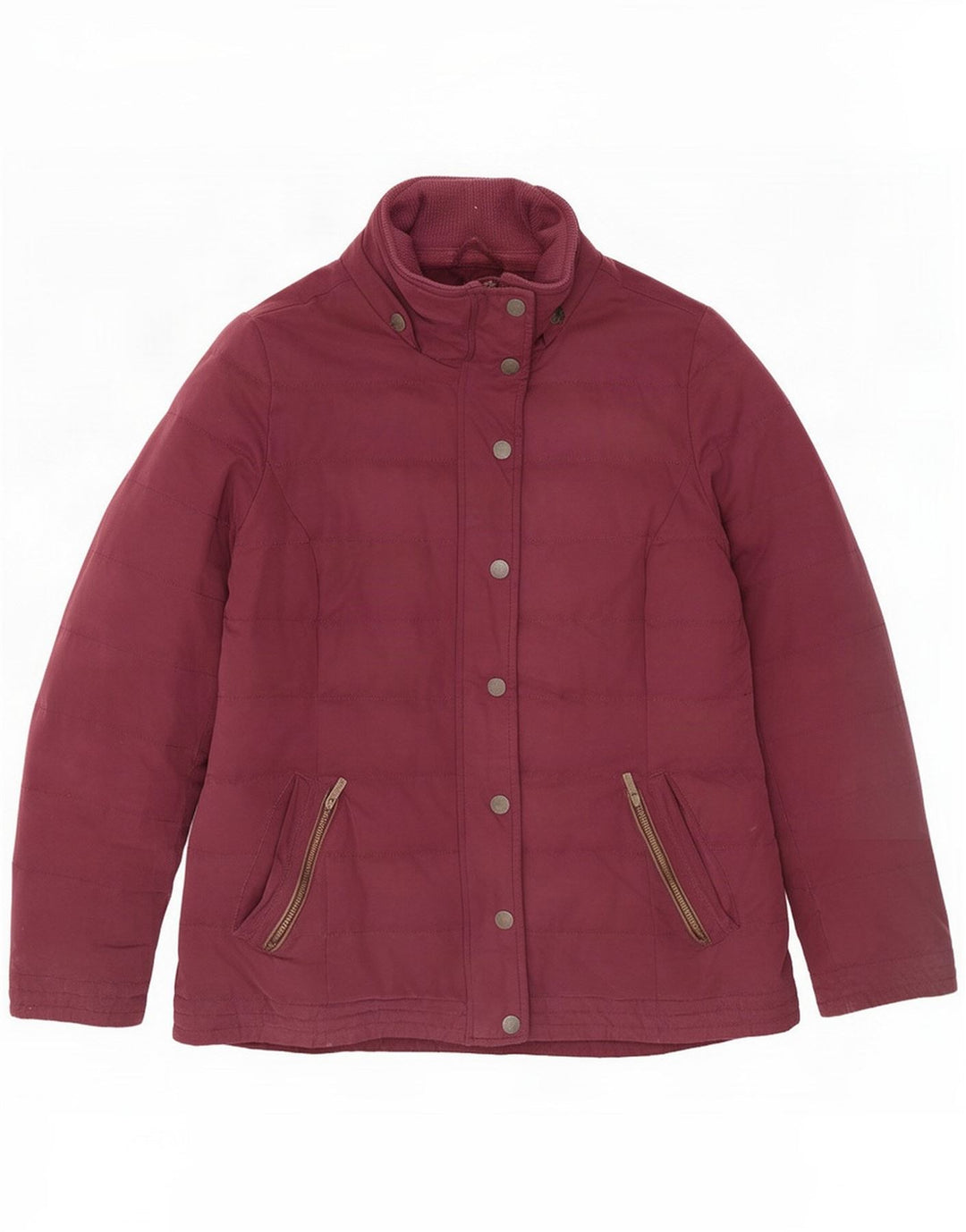 Giacca imbottita da donna Fat Face UK 12 Poliestere bordeaux medio