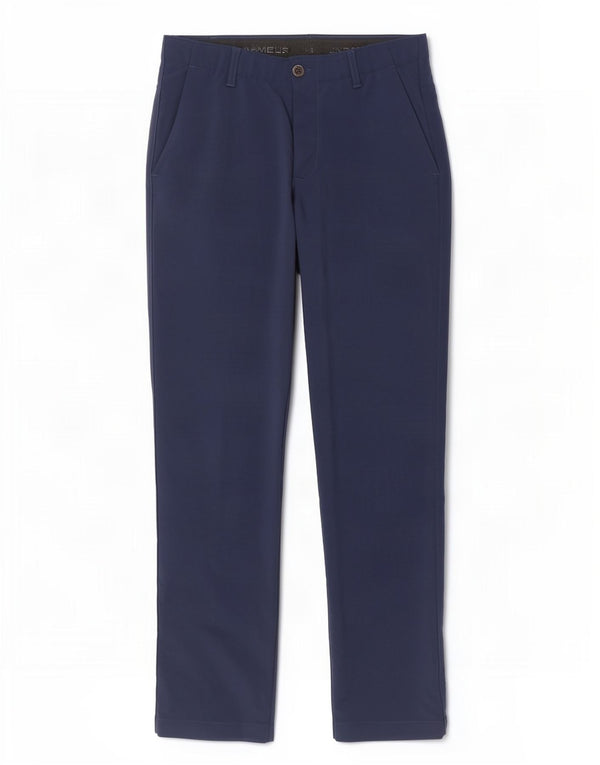 Under Armour Pantalón chino recto para hombre W33 L32 Nylon azul marino