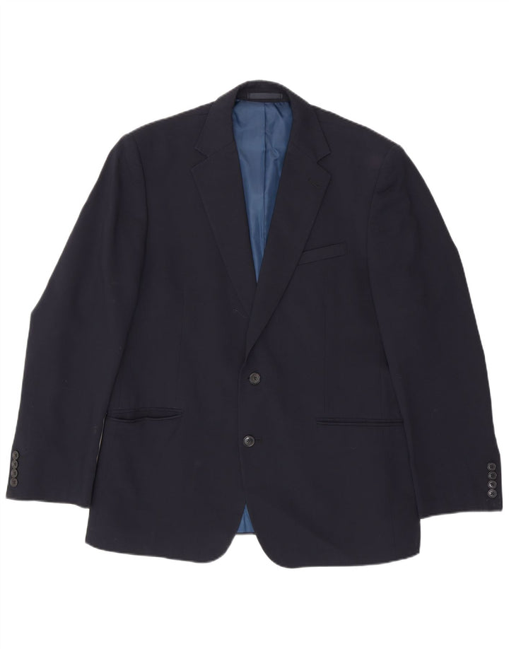 Marks & Spencer Ανδρικό σακάκι σακάκι με 2 κουμπιά UK 42 Large Navy Blue