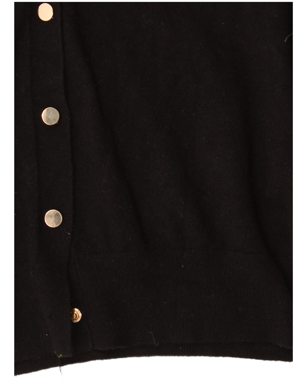 Zara Womens Cardigan Sweater UK 10 Small Black Viscose