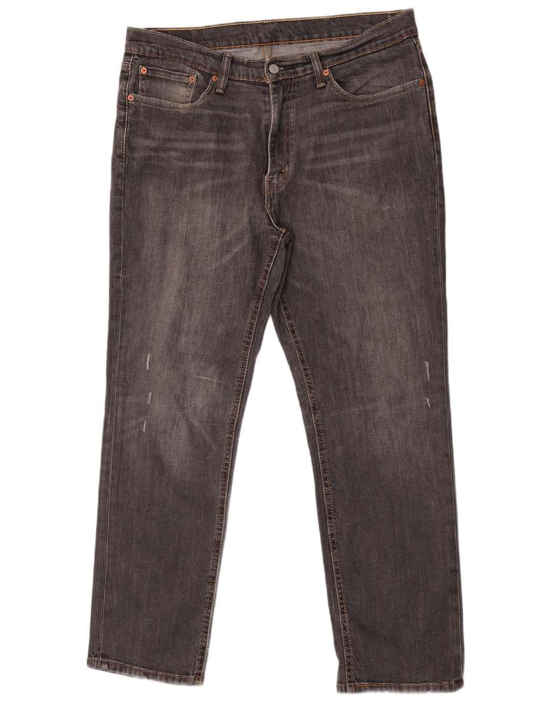 Levi's Mens 541 Slim Jeans W36 L32 Grey Cotton