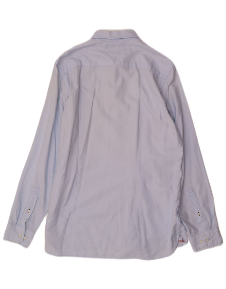 TOMMY HILFIGER Mens Slim Fit Shirt XL Blue