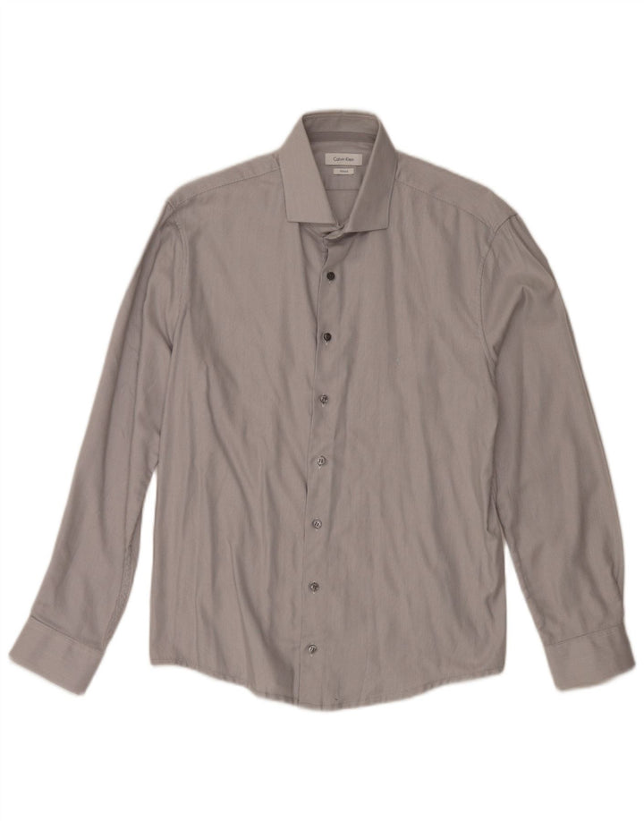 Calvin Klein Mens Shirt Small Grey