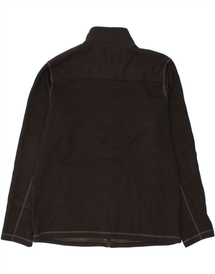 EDDIE BAUER Mens Tracksuit Top Jacket XL Black Polyester Vintage Eddie Bauer and Second-Hand Eddie Bauer from Messina Hembry 