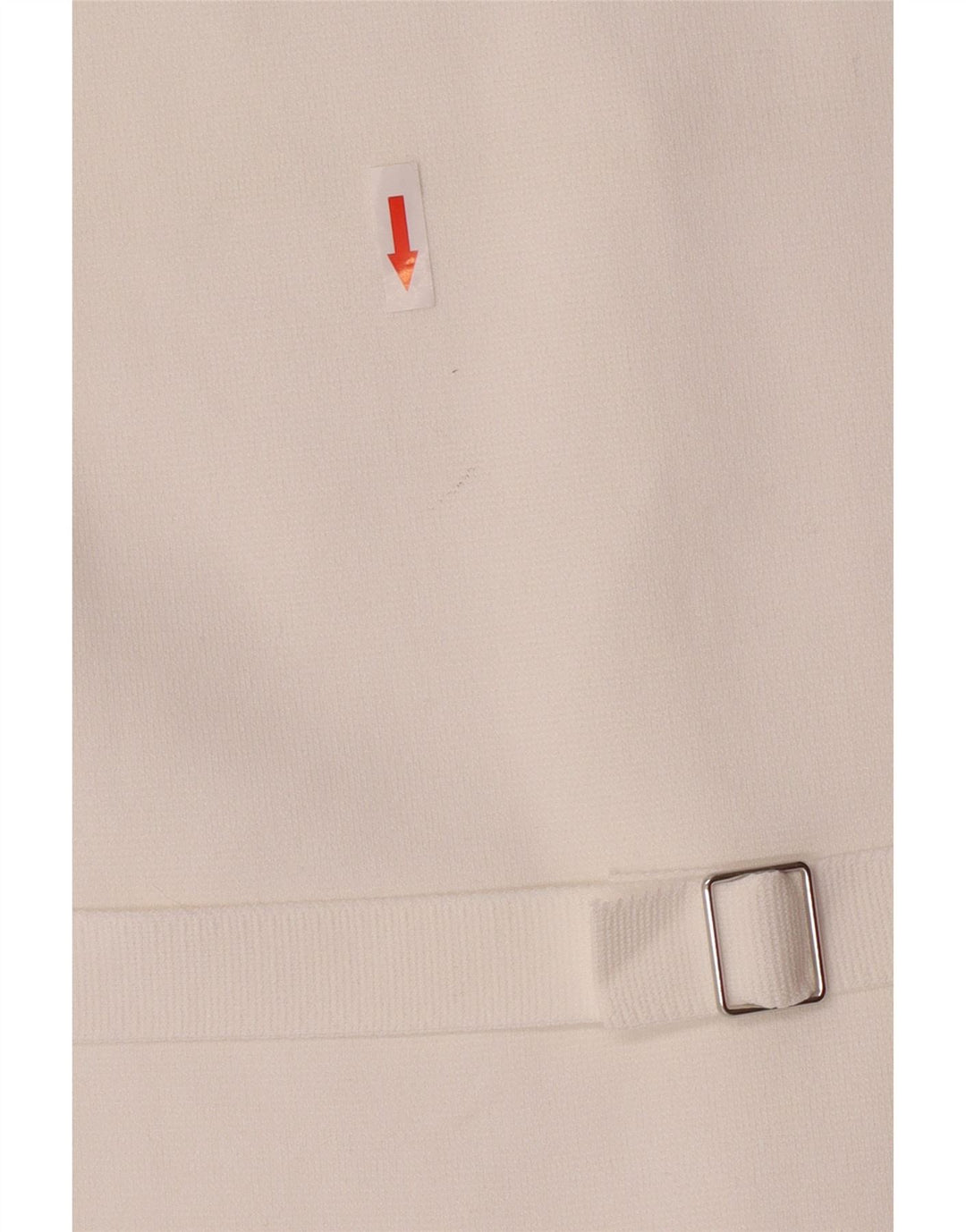 Zara Womens Waistcoat UK 18 XL White Viscose