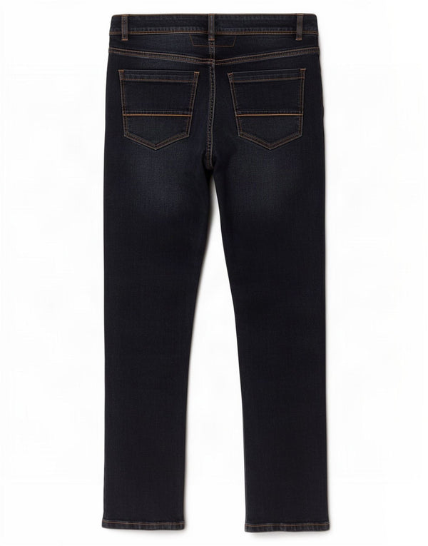 Dack's Mens Slim Jeans IT 46 Small W30 L29 sötétkék pamut