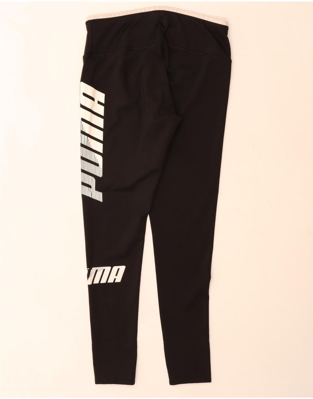 Puma Grafiske Leggings til kvinder UK 18 XL Sort polyester