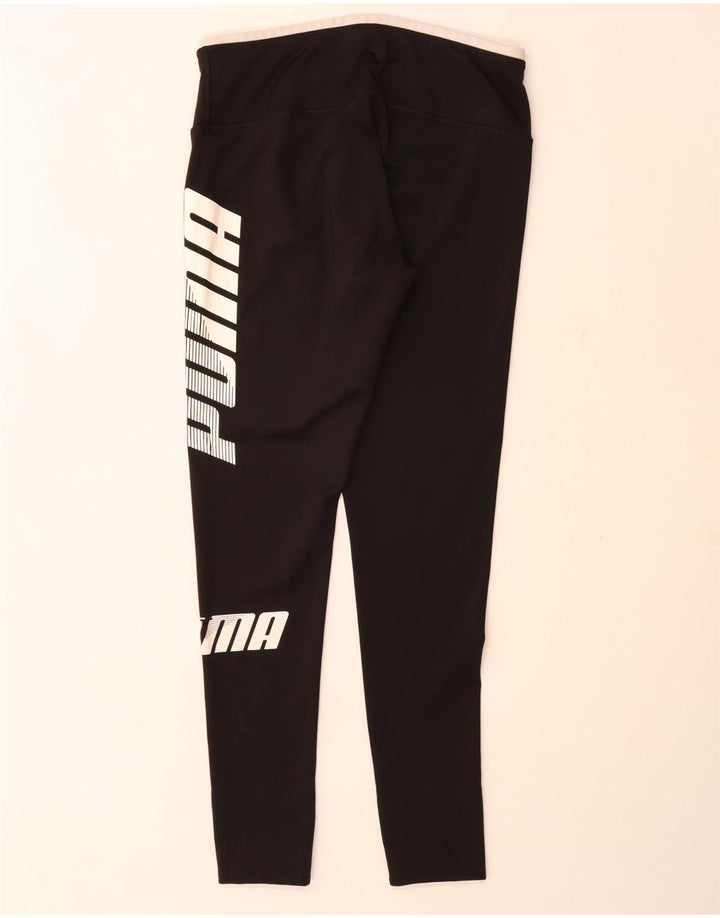 Puma Grafiske Leggings til kvinder UK 18 XL Sort polyester