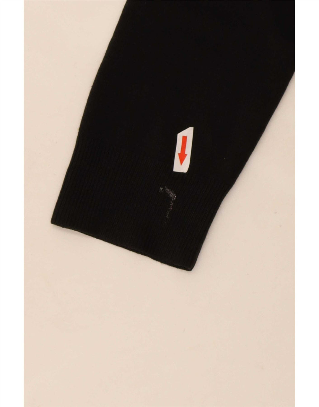 Marks & Spencer Womens Crew Neck Jumper Sweater UK 14 Medium Black Acrylic