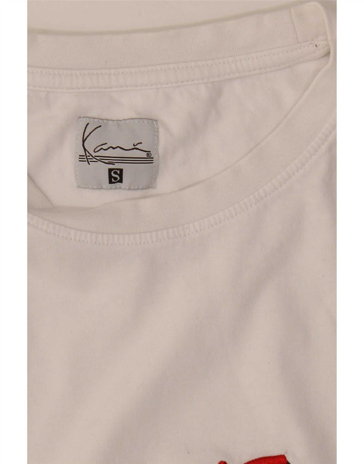 Karl Kani Herre Brooklyn Grafisk T-Shirt Top Lille Hvid
