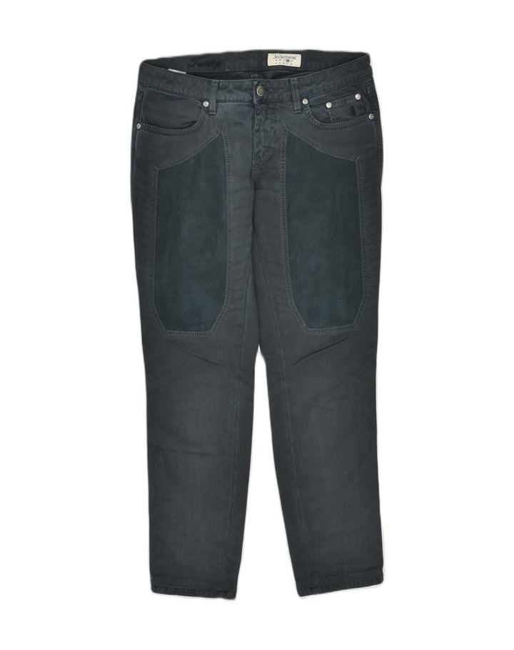 JECKERSON Womens Slim Jeans W32 L27  Grey Cotton | Vintage Jeckerson | Thrift | Second-Hand Jeckerson | Used Clothing | Messina Hembry 