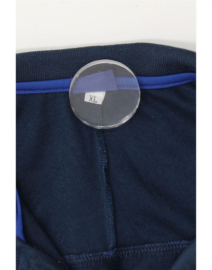Giacca da ginnastica da uomo Asics XL in poliestere blu navy