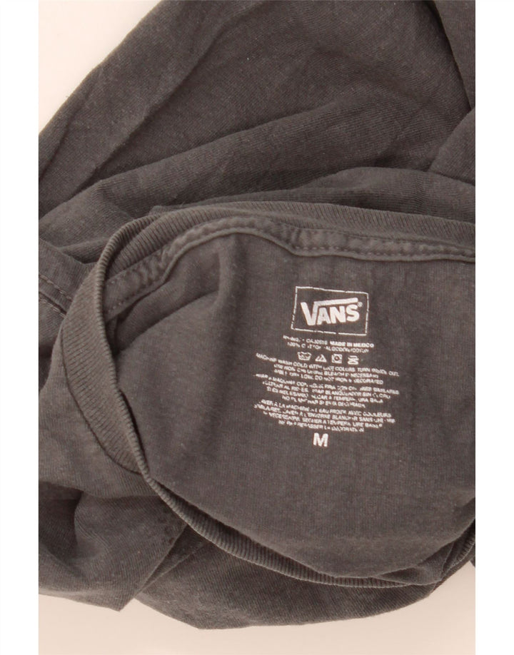 VANS Herre grafisk T-shirt Top mellemgrå bomuld