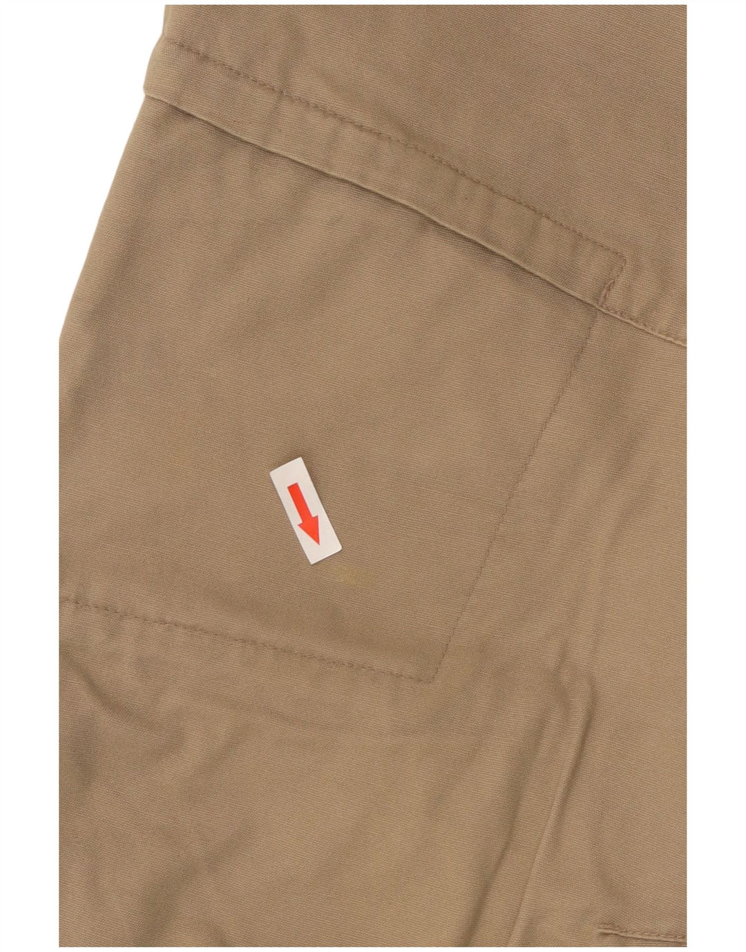 Jack Wolfskin Mens Cargo Bermuda Shorts W33 Large Beige Cotton