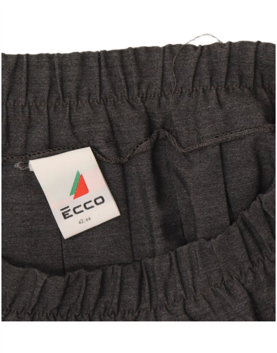Ecco Kvinde Kniv Plisseret nederdel EU 42 Large W32 Grå Viscose