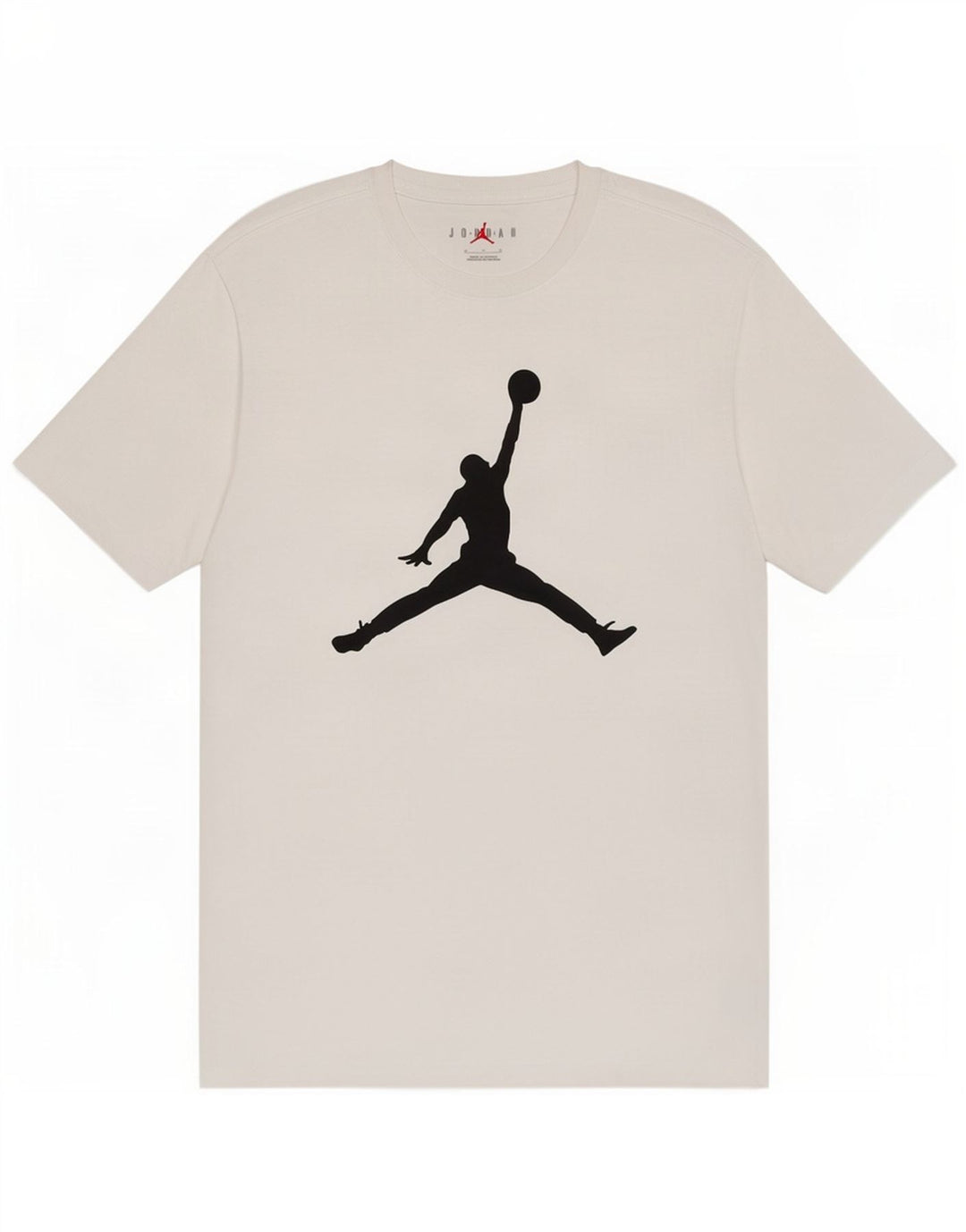 Jordan Herre grafisk T-shirt Top Medium hvid bomuld