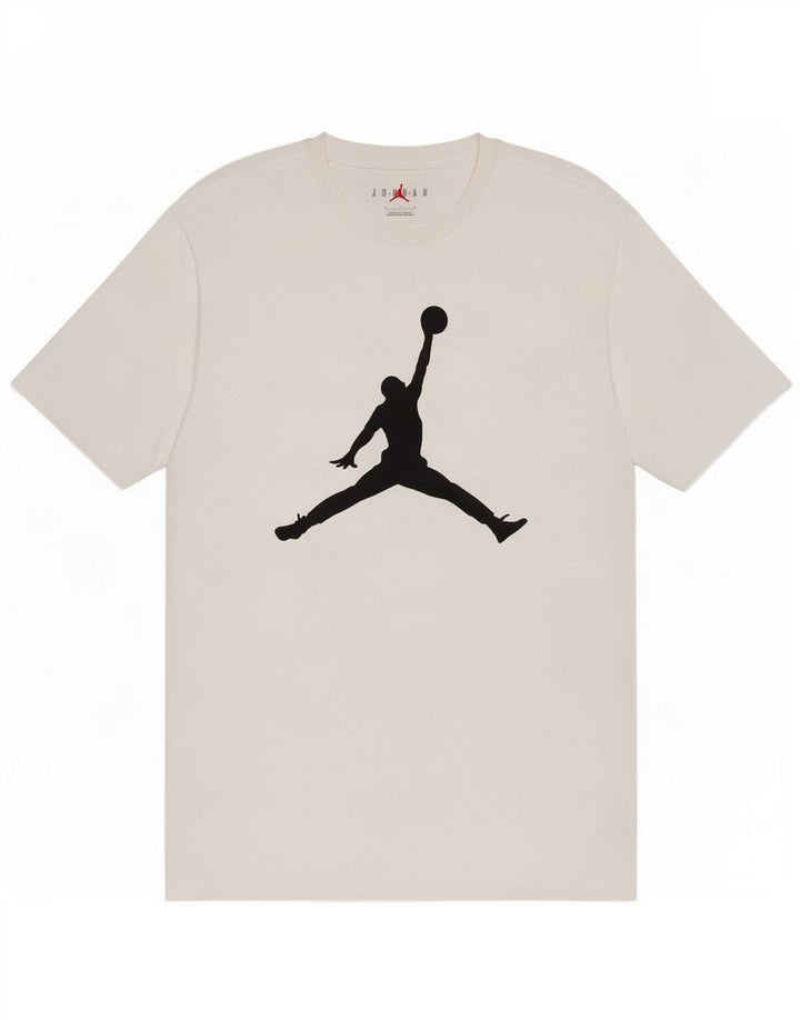 Jordan Herre grafisk T-shirt Top Medium hvid bomuld