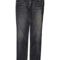 Damskie jeansy Iceberg Slim W31 L34 Granatowa bawełna