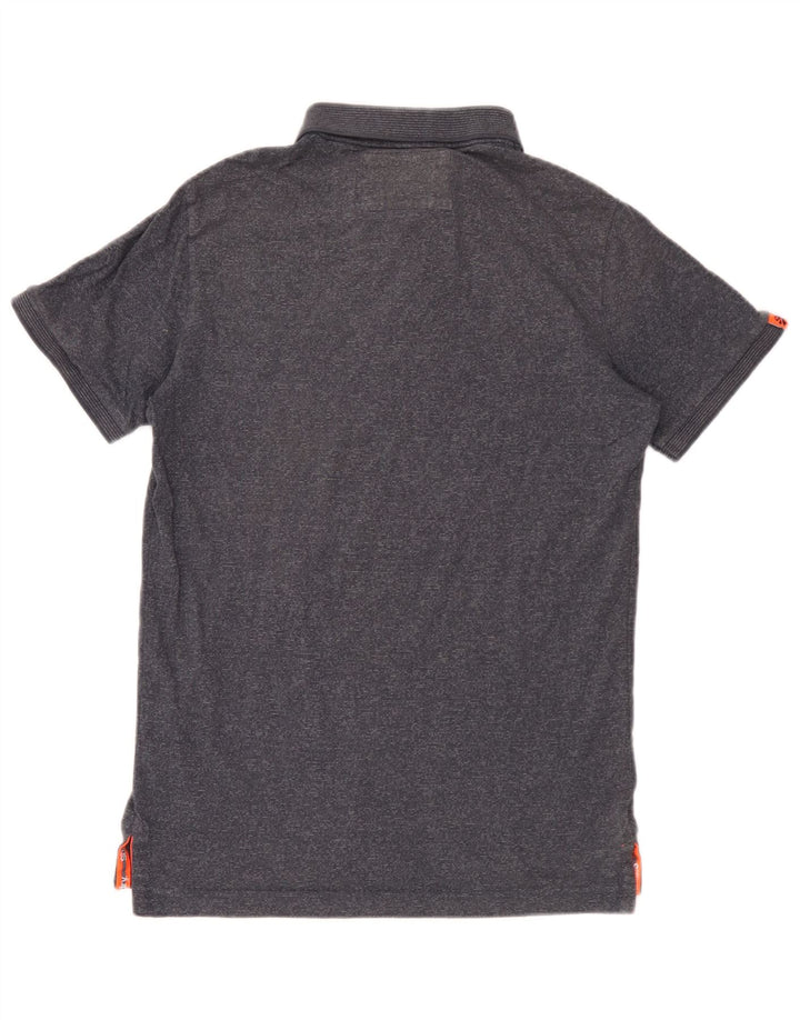 Superdry Polo Homme Bleu Marine Moyen Moucheté
