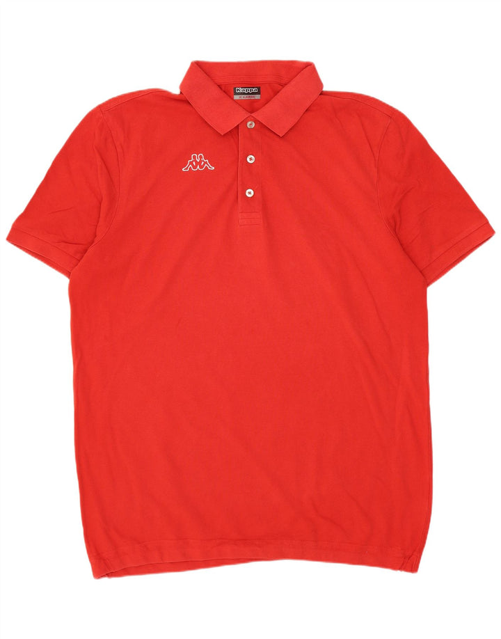 Kappa Mens Polo Shirt XL Red